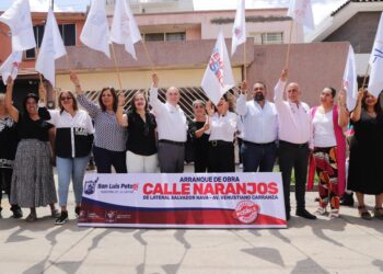 ALCALDE DA BANDERAZO A LA REGENERACIÓN INTEGRAL DE LA CALLE NARANJOS