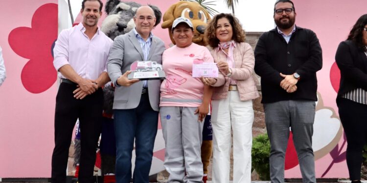 INICIA MUNICIPIO LA CAMPAÑA ROSA 2024 A TRAVÉS DE LA RUTA DE SALUD