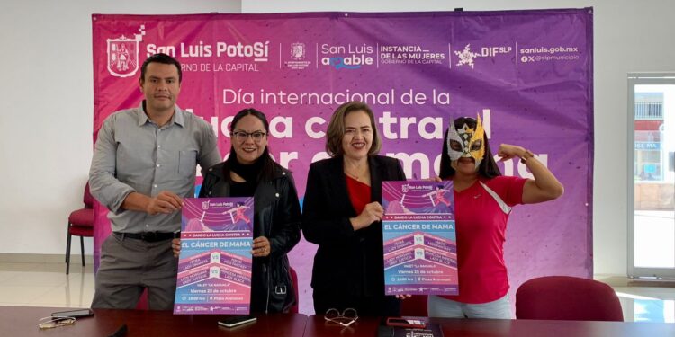 ORGANIZA MUNICIPIO FUNCION DE LUCHA LIBRE EN FAVOR DE LA LUCHA CONTRA EL CANCER DE MAMA