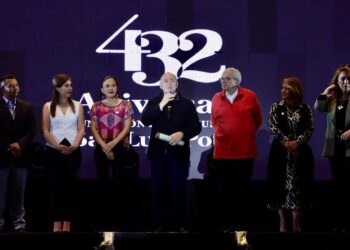 CELEBRA MUNICIPIO EL 432 ANIVERSARIO DE SAN LUIS CAPITAL