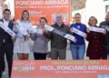ALCALDE CAPITALINO ENTREGÓ LA PAVIMENTACIÓN DE LA CALLE PROLONGACIÓN PONCIANO ARRIAGA