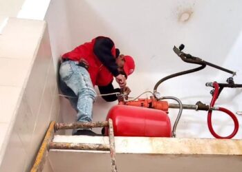 RENUEVAN SISTEMA HÍDRICO DEL MERCADO LA MERCED