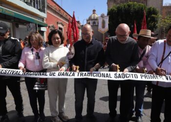 APOYA MUNICIPIO EL SEXTO FESTIVAL DE DANZA SAUCITO PRIMER VIENTO