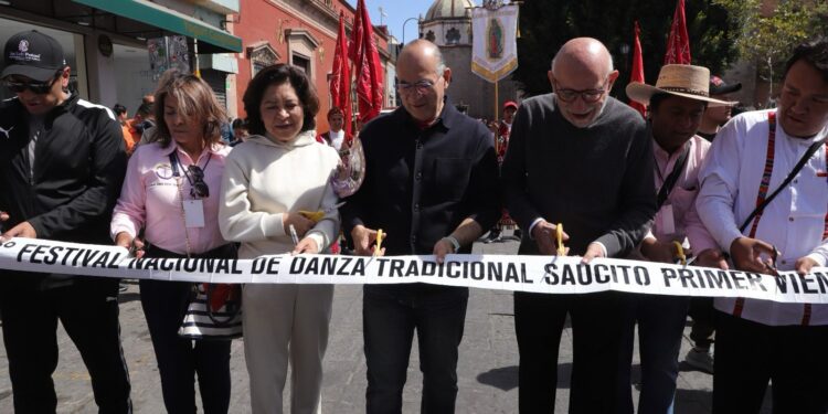 APOYA MUNICIPIO EL SEXTO FESTIVAL DE DANZA SAUCITO PRIMER VIENTO