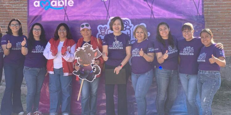 MUNCIPIO DE LA CAPITAL PRESENTA PROGRAMA “CON NOSOTRAS” EN LA COLONIA TERCERA GRANDE