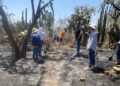 MUNICIPIO ATIENDEN INCENDIOS DE ESTA TEMPORADA EN LA DELEGACION DE BOCAS