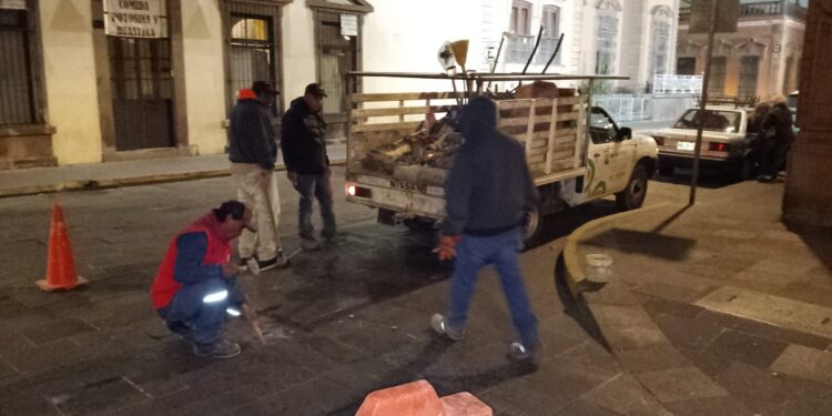 MUNICIPIO PREPARA EL CENTRO HISTÓRICO PARA LA PROCESIÓN DEL SILENCIO