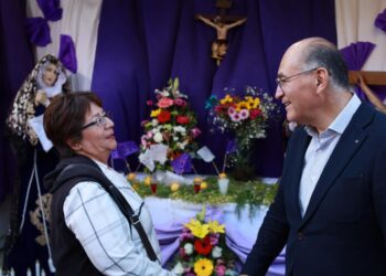 DAN INICIO EN LA CAPITAL A LA SEMANA SANTA DESDE EL CALLEJON DEL BUCHE