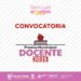 CONVOCAN EN LA CAPITAL AL PREMIO MUNICIPAL DOCENTE 2025
