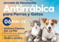 REALIZAN JORNADA DE VACUNACIÓN ANTIRRÁBICA ESTE MARTES EN LA DELEGACIÓN LA PILA