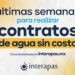 ÚLTIMAS SEMANAS PARA REALIZAR CONTRATOS DE AGUA SIN COSTO EN INTERAPAS.