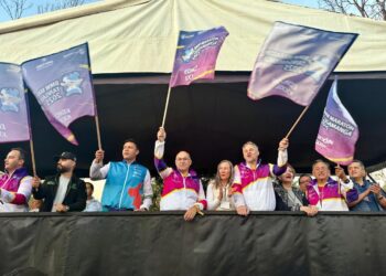 ALCALDE CAPITALINO DA ARRANQUE AL MARATÓN INTERNACIONAL TANGAMANGA 2025