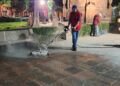 REFUERZAN EL MANTENIMIENTO NOCTURNO DE ESPACIOS PÚBLICOS