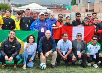 INAUGURAN LA COPA INTERNACIONAL AZTECA DE FUTBOL PARA CIEGOS