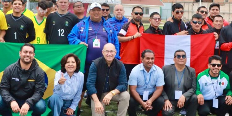 INAUGURAN LA COPA INTERNACIONAL AZTECA DE FUTBOL PARA CIEGOS