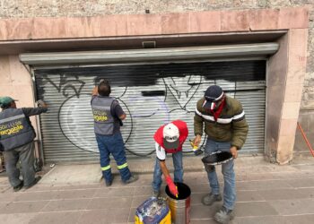 MUNICIPIO FORTALECE PROGRAMA CERO GRAFITI EN EL CENTRO HISTÓRICO