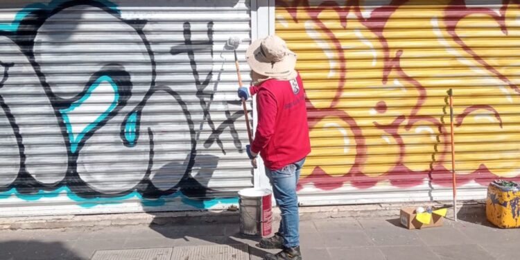 IMPLEMENTA MUNICIPIO PROGRAMA CERO GRAFITI EN EL CENTRO HISTÓRICO