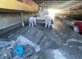 DAN MANTENIMIENTO AL CÁRCAMO DEL PUENTE MANUEL J. OTHÓN