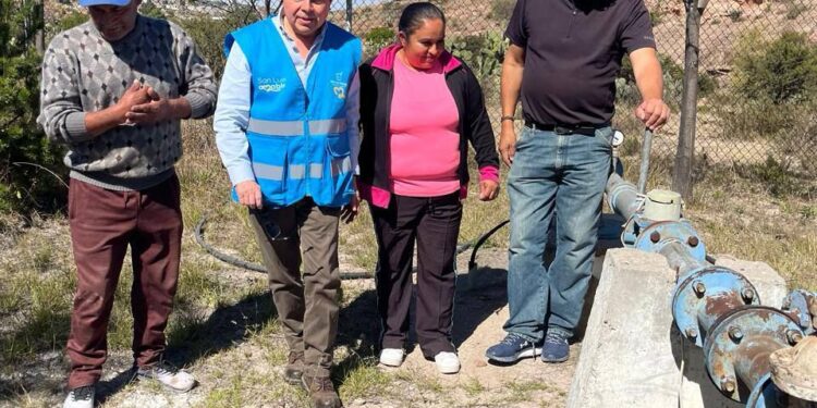 MODERNIZARAN POZO QUE ABASTECE DE AGUA A COMUNIDADES DE ESCALERILLAS