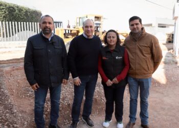 ALCALDE SUPERVISA OBRAS EN LA COLONIA BURÓCRATA