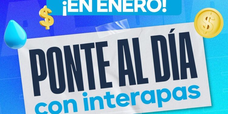 LANZA INTERAPAS PROGRAMA DE DESCUENTOS “PONTE AL DÍA CON INTERAPAS”