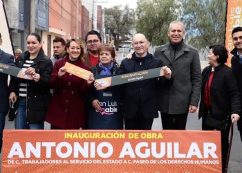 INAUGURAN CIRCUITO VIAL EN MORALES