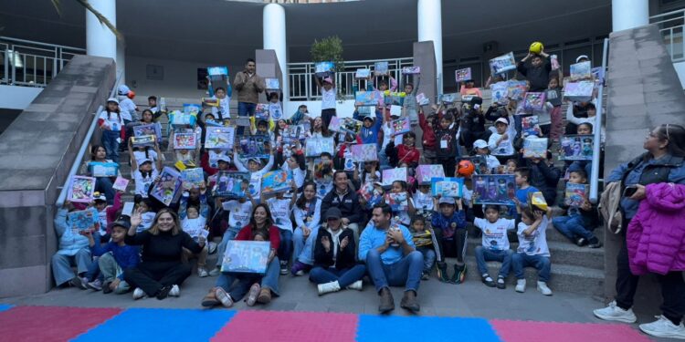 RECONOCE MUNICIPIO CAPITALINO A MÁS DE 360 NIÑAS Y NIÑOS DEL ESCUADRÓN DE BIENESTAR INFANTIL