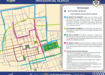LISTO EL OPERATIVO VIAL CON MOTIVO DE LA PROCESIÓN DEL SILENCIO