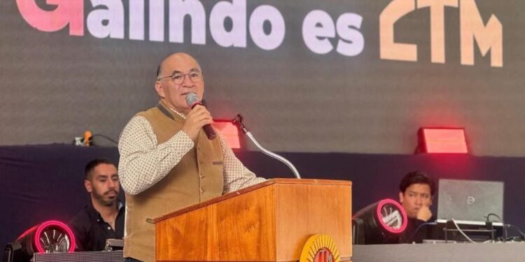 ALCALDE GALINDO INVITADO ESPECIAL DE LA CTM EN EL DÍA DEL TRABAJO