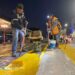 INTENSO TRABAJO NOCTURNO EN EL CENTRO HISTÓRICO DE SAN LUIS CAPITAL