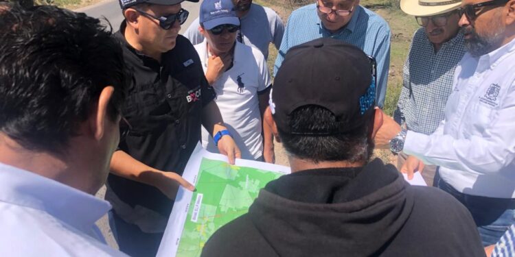 AUTORIDADES MUNICIPALES DE BOCAS Y UASLP PARA ATENDER FALLAS GEOLÓGICAS