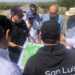 AUTORIDADES MUNICIPALES DE BOCAS Y UASLP PARA ATENDER FALLAS GEOLÓGICAS