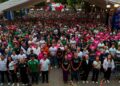 POTOSINOS DISFRUTAN DEL TRIUNFO DE MÉXICO EN LA PLAZA DEL CARMEN