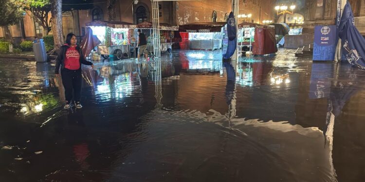 REFUERZAN ACCIONES PREVENTIVAS Y ATENCIÓN URBANA ANTE INTENSAS LLUVIAS EN LA CAPITAL