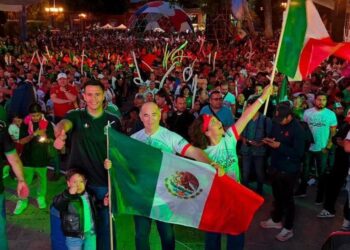 CAPITAL POTOSINA ESTALLA DE ORGULLO MUNDIALISTA CON EL PASE DE MÉXICO A OCTAVOS