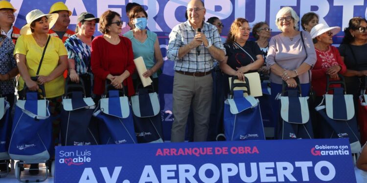 PONEN EN MARCHA REHABILITACIÓN INTEGRAL DE LA AVENIDA AEROPUERTO