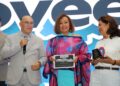 GRAN PARTICIPACION DE LA EX TESORERA DE USA, LA MEXICANA ROSARIO MARÍN EN LA FERIA DE PROVEEDURÍA