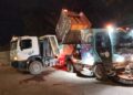 INTENSIFICA LABORES DE LIMPIEZA NOCTURNA Y DESCACHARRIZACIÓN